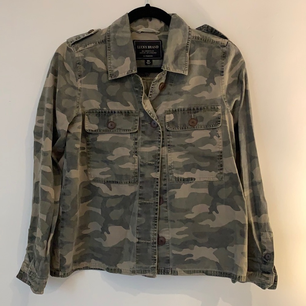 Lucky Brand Camo Shirt